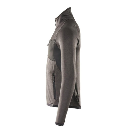 Πουλόβερ φλις με μπουφάν microfleece με φερμουάρ