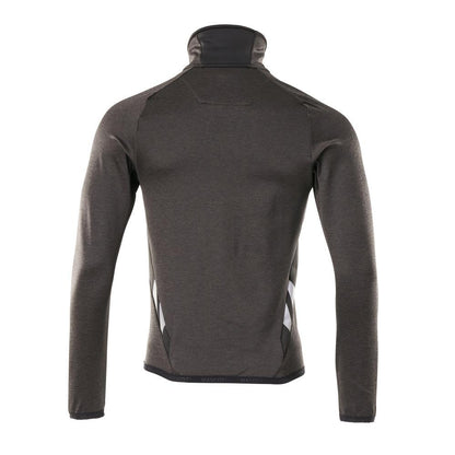 Πουλόβερ φλις με μπουφάν microfleece με φερμουάρ