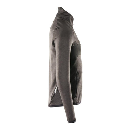 Πουλόβερ φλις με μπουφάν microfleece με φερμουάρ