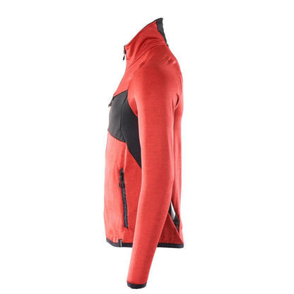Πουλόβερ φλις με μπουφάν microfleece με φερμουάρ