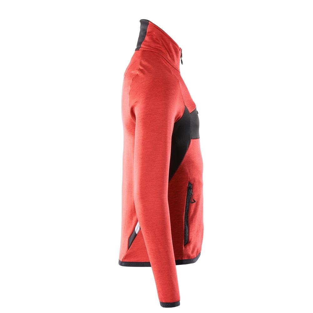 Πουλόβερ φλις με μπουφάν microfleece με φερμουάρ