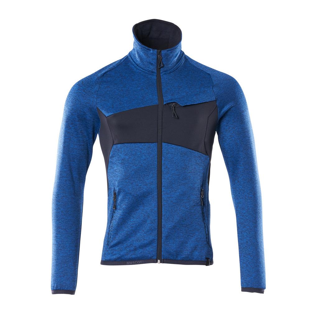 Πουλόβερ φλις με μπουφάν microfleece με φερμουάρ