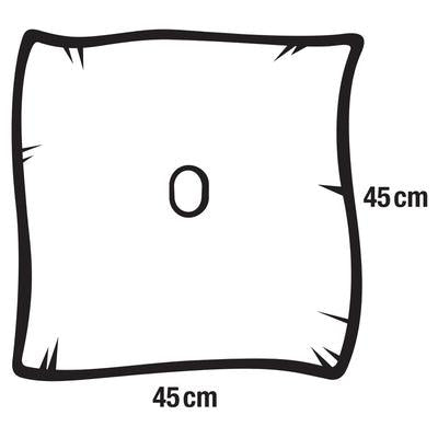 Foliodrape Elastic 45x45 5 P96St μανσέτα μη αποστειρωμένη | Συσκευασία (96 τεμάχια)