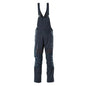 Dungarees, τσέπες στα γόνατα, stretch ένθετα Dungarees, μαύρο-μπλε