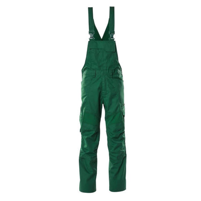 Dungarees, τσέπες στα γόνατα, stretch ένθετα Dungarees, πράσινο