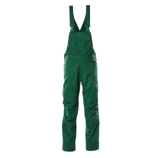 Dungarees, τσέπες στα γόνατα, stretch ένθετα Dungarees, πράσινο