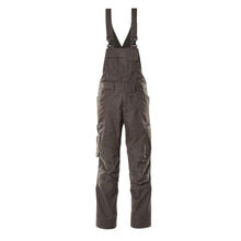 Dungarees, τσέπες στα γόνατα, stretch ένθετα Dungarees, σκούρο ανθρακί