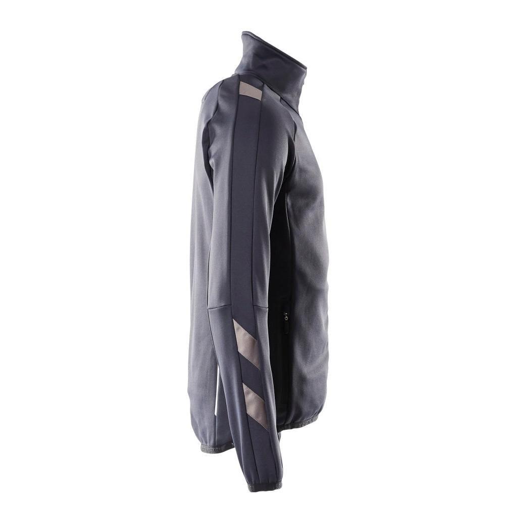Πουλόβερ φλις με μπουφάν microfleece με φερμουάρ