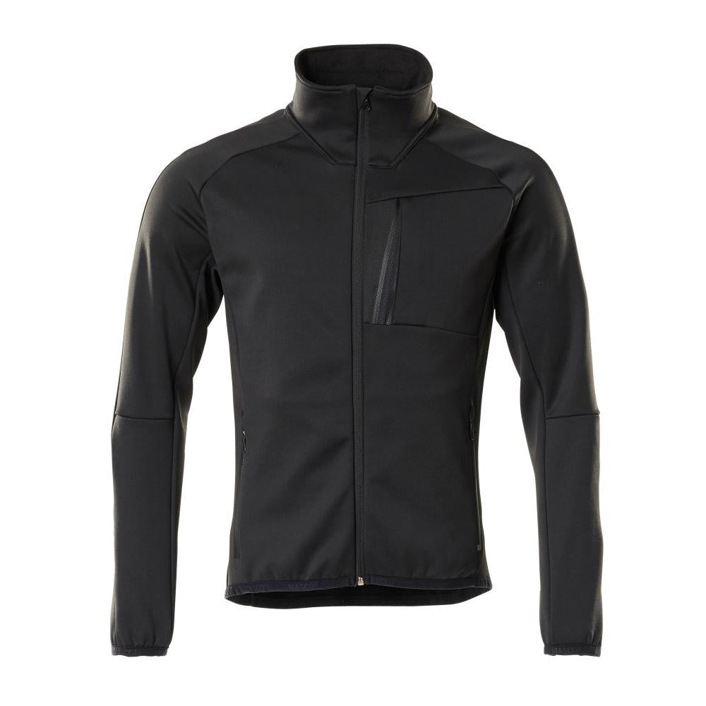 Πουλόβερ φλις με μπουφάν microfleece με φερμουάρ