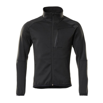 Πουλόβερ φλις με μπουφάν microfleece με φερμουάρ