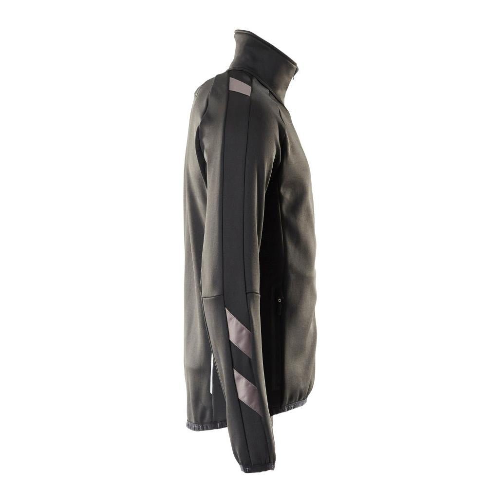 Πουλόβερ φλις με μπουφάν microfleece με φερμουάρ