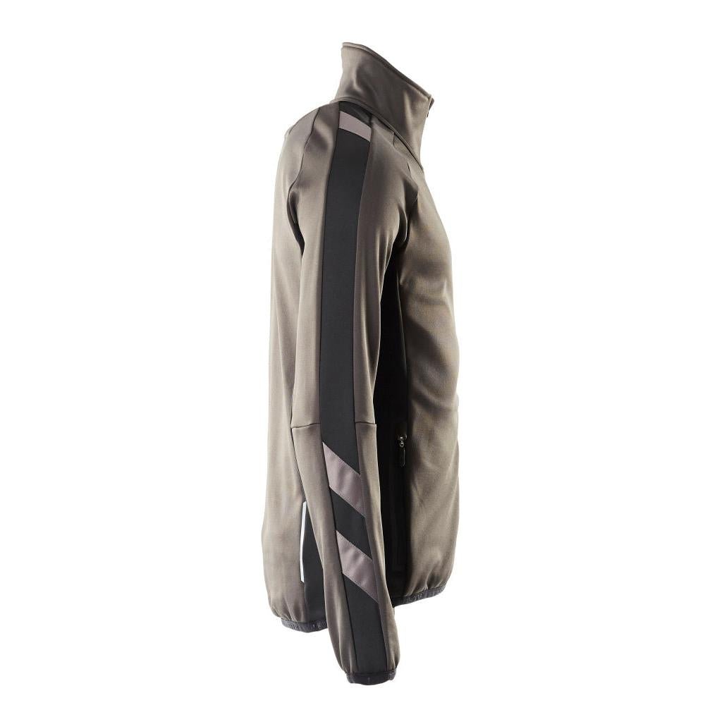Πουλόβερ φλις με μπουφάν microfleece με φερμουάρ