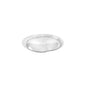 Το καπάκι Duni GmbH rPET Atlantis 500/900 ml (164x150x17 mm) είναι ένα διαφανές, φιλικό προς το περιβάλλον καπάκι, απεικονισμένο σε λευκό φόντο. Το ανυψωμένο χείλος του το καθιστά ιδανικό για συσκευασίες τροφίμων. Συσκευασία με 50 τεμάχια.
