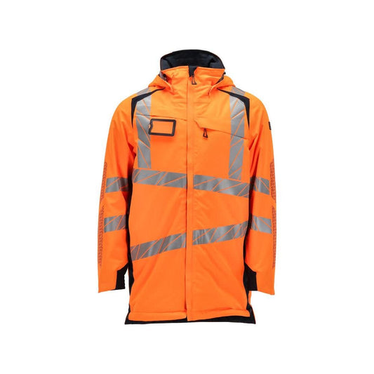 Επένδυση Parka CLIMASCOT®, ελαφρύ parka, hi-vis πορτοκαλί/μαύρο-μπλε