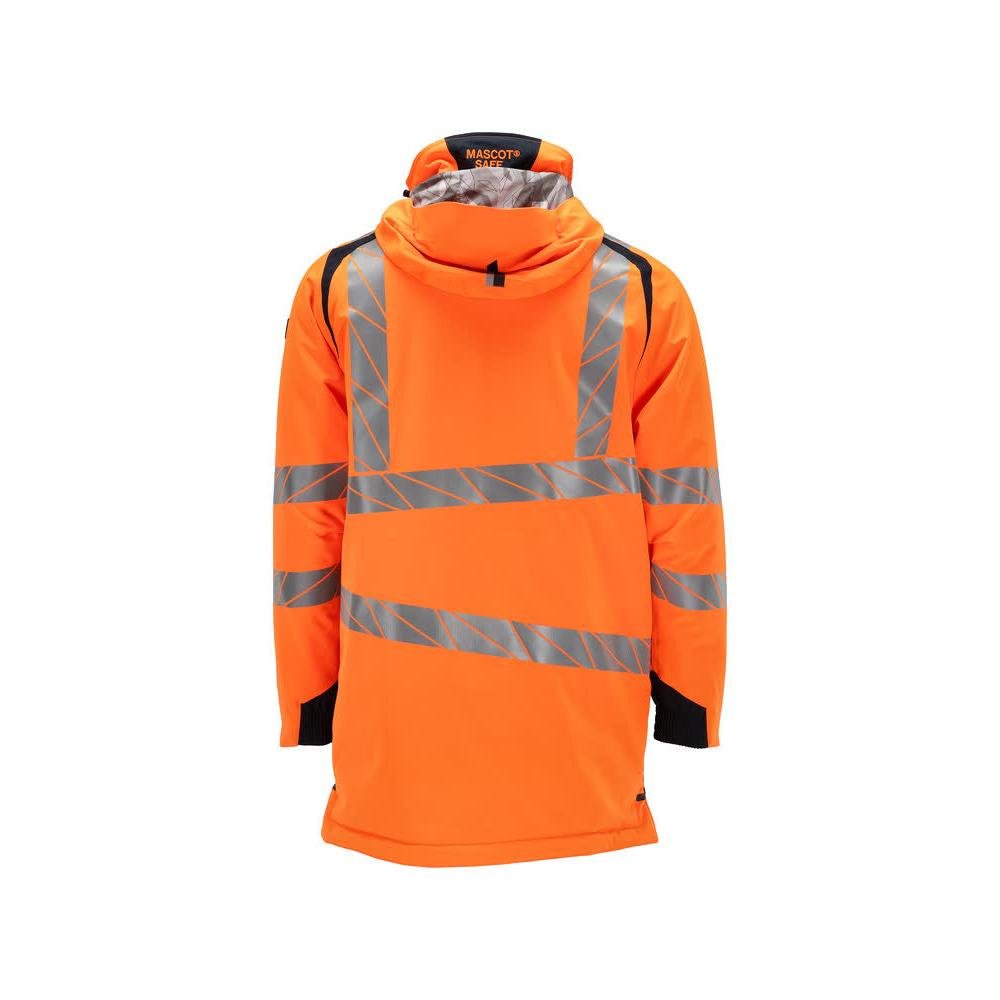 Επένδυση Parka CLIMASCOT®, ελαφρύ parka, hi-vis πορτοκαλί/μαύρο-μπλε