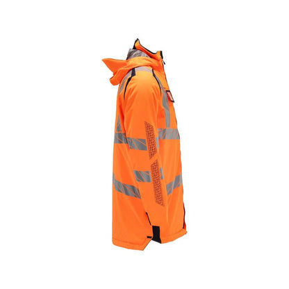 Επένδυση Parka CLIMASCOT®, ελαφρύ parka, hi-vis πορτοκαλί/μαύρο-μπλε