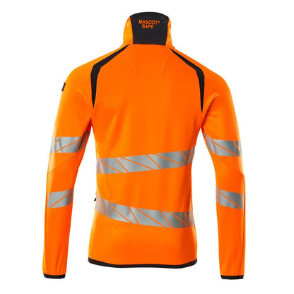 Πουλόβερ φλις με μπουφάν microfleece με φερμουάρ