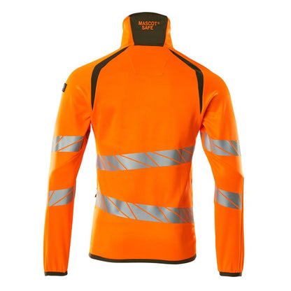 Πουλόβερ φλις με μπουφάν microfleece με φερμουάρ