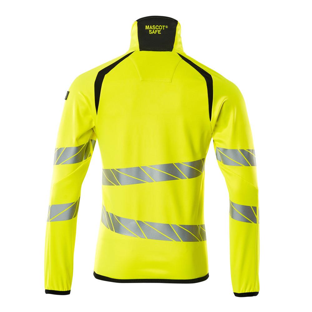 Πουλόβερ φλις με μπουφάν microfleece με φερμουάρ