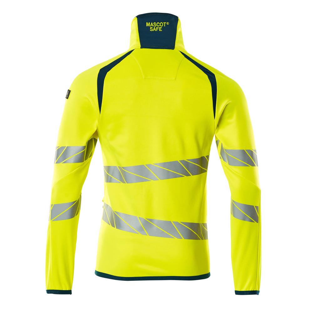 Πουλόβερ φλις με μπουφάν microfleece με φερμουάρ
