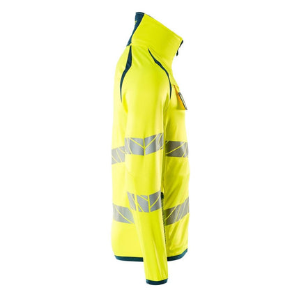 Πουλόβερ φλις με μπουφάν microfleece με φερμουάρ