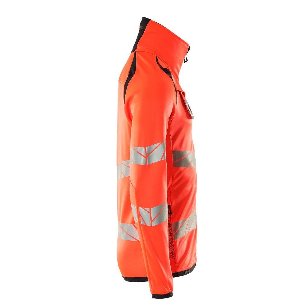 Πουλόβερ φλις με μπουφάν microfleece με φερμουάρ