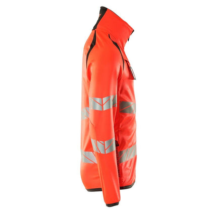 Πουλόβερ φλις με μπουφάν microfleece με φερμουάρ