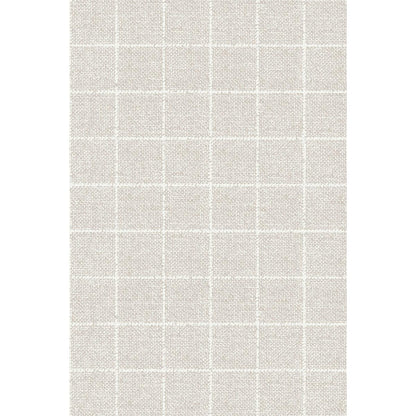 Η κοντινή λήψη των χαρτοπετσετών Dunilin 40 x 60 cm 1/4 Falz της Duni GmbH δείχνει ένα ανοιχτό μπεζ ύφασμα με λευκό πλέγμα μοτίβου, που με την κομψή δομή του είναι ιδανικό για υψηλής ποιότητας χαρτοπετσέτες και κομψή διακόσμηση τραπεζιού.