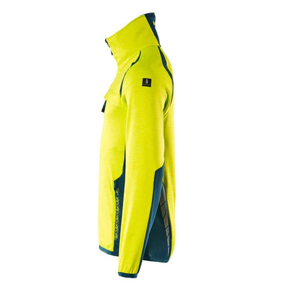 Πουλόβερ φλις με μπουφάν microfleece με φερμουάρ