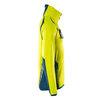 Πουλόβερ φλις με μπουφάν microfleece με φερμουάρ