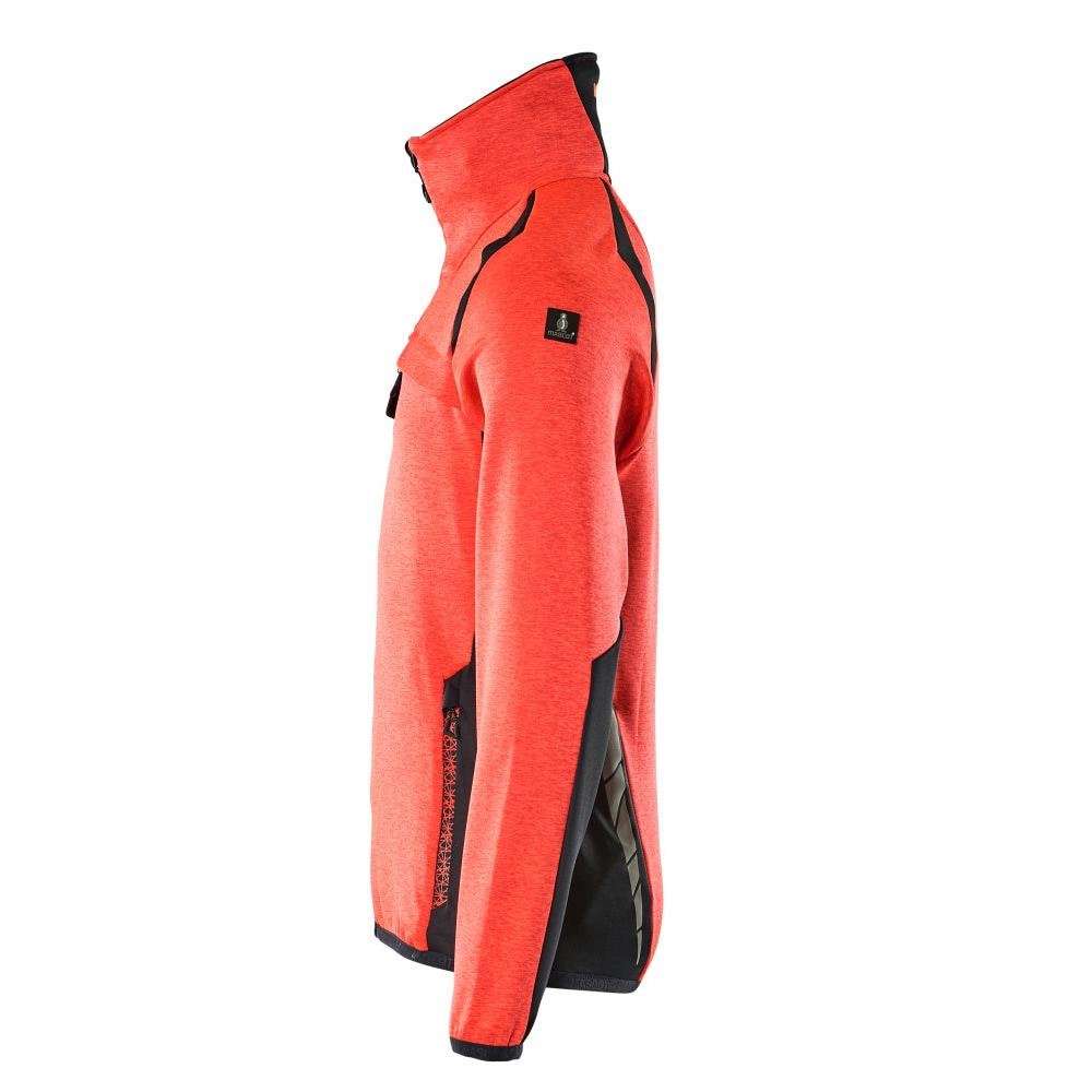 Πουλόβερ φλις με μπουφάν microfleece με φερμουάρ