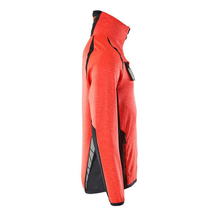 Πουλόβερ φλις με μπουφάν microfleece με φερμουάρ