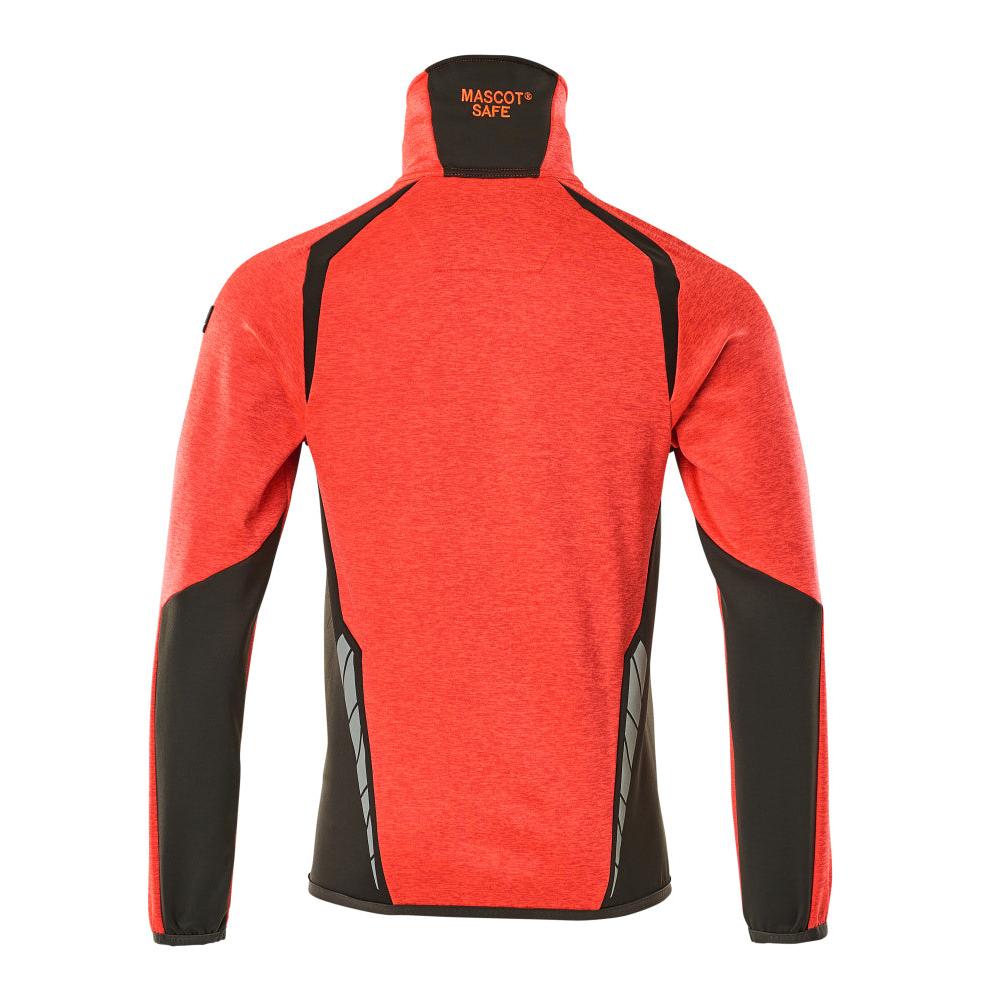 Πουλόβερ φλις με μπουφάν microfleece με φερμουάρ