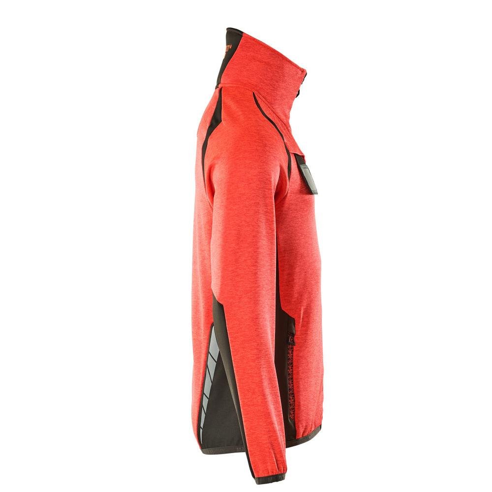 Πουλόβερ φλις με μπουφάν microfleece με φερμουάρ