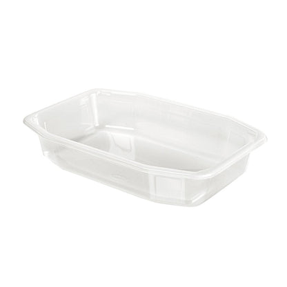 Το μπολ PP HMR Transparent PP 215x148 από την Duni GmbH είναι ένα καθαρό, ορθογώνιο μπολ τροφίμων από πολυπροπυλένιο με κεκλιμένες πλευρές και στρογγυλεμένες γωνίες - ιδανικό για πολυάριθμες εφαρμογές.