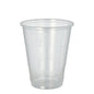 Ένα διαφανές ποτήρι Starpak 20 (PP, 0,3l, Ø 9,5 cm · 11,1 cm) με φουσκωμένο χείλος και οριζόντιες αυλακώσεις για κράτημα εμφανίζεται σε απλό λευκό φόντο. Παράδοση σε συσκευασία των 20 με συρρικνωμένο φιλμ.