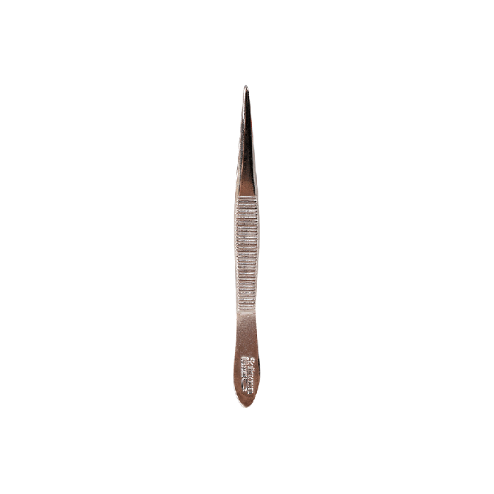 Pinzette vernickelt spitz 8 cm ohne CE