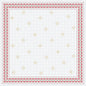 Το Dunicel-Mitteldecke 84x84cm Tradition της Duni GmbH έχει ένα λευκό υπόβαθρο με επαναλαμβανόμενα χρυσά αστέρια και περιθώρια από κόκκινα-πράσινα ανθικά και γεωμετρικά μοτίβα και είναι επομένως ιδανικό ως εορταστική διακόσμηση τραπεζιού. Συσκευασμένο σε 1 κουτί.