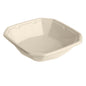 Το μπολ Octabagasse 650 ml από την Duni GmbH από καφέ bagasse (183x183x42 mm, χωρίς επικάλυψη) χρησιμεύει ως βιώσιμος εξοπλισμός μιας χρήσης και είναι άδειο μπροστά από λευκό φόντο. Μονάδα συσκευασίας: 50 τεμάχια.