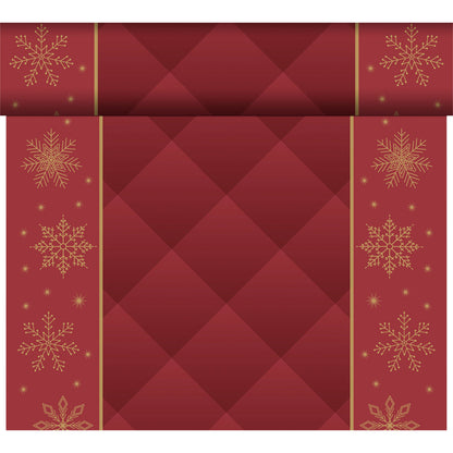 Das Bio-Dunicel-Tete a Tete 0,4x24m von Duni GmbH ist ideal zur Aufwertung Ihrer nachhaltigen Tischdekoration oder passend zu einer umweltfreundlichen Tischdecke bei festlichen Anlässen.