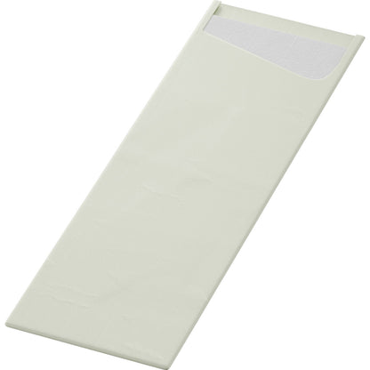 Το SACCHETTO Bio D-Soft Slim της Duni GmbH είναι ένας απλός, ορθογώνιος, λευκός φάκελος με πλευρικό άνοιγμα και πτερύγιο, φωτογραφημένος πάνω σε λευκό φόντο — παρόμοιος με έναν βιώσιμο σάκο για το πλύσιμο ευαίσθητων ρούχων με τρόπο φιλικό προς το περιβάλλον.