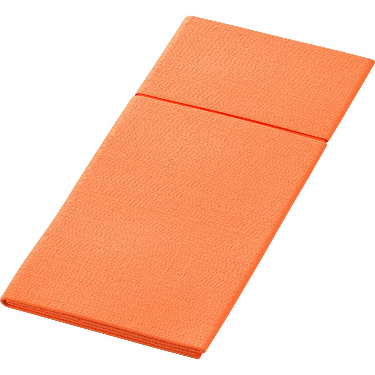 Το Duniletto-Slim 40x33cm της Duni GmbH είναι ένα διπλωμένο, ορθογώνιο, πορτοκαλί χαλάκι με διακριτικό μοτίβο υφής, τέλειο ως υγιεινή βάση ή μιας χρήσης βάση για επιπλέον καθαριότητα.