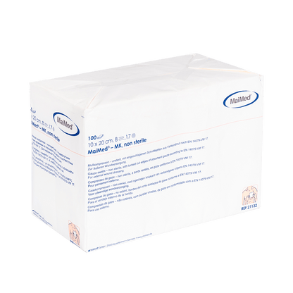 MaiMed-MK-μη αποστειρωμένες κομπρέσες γάζας 100 τεμαχίων/χάρτινη σακούλα
