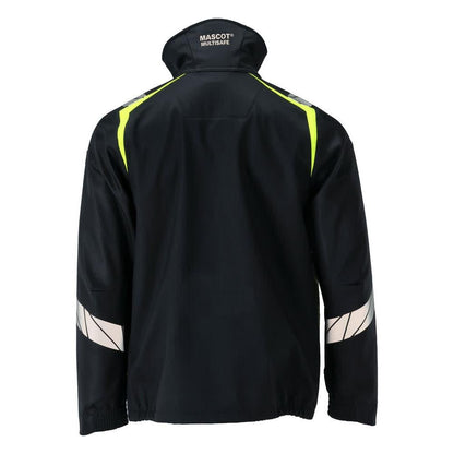 Μπουφάν Softshell Μπουφάν Multisafe softshell, μαύρο μπλε/hi-vis κίτρινο