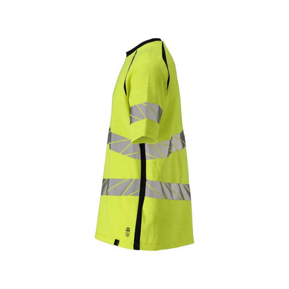 T-shirt, μοντέρνα εφαρμογή T-shirt Multisafe, hi-vis κίτρινο/μαύρο-μπλε