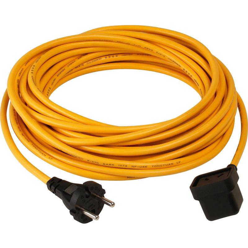 Numatic Ladekabel gelb für TwinTec 3 x 1,0 mm², περ. 3 m lang | Συσκευασία (1 τεμάχιο)