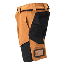 Σορτς, ελαστικό, ελαφρύ σορτς, καφέ/μαύρο παξιμάδι