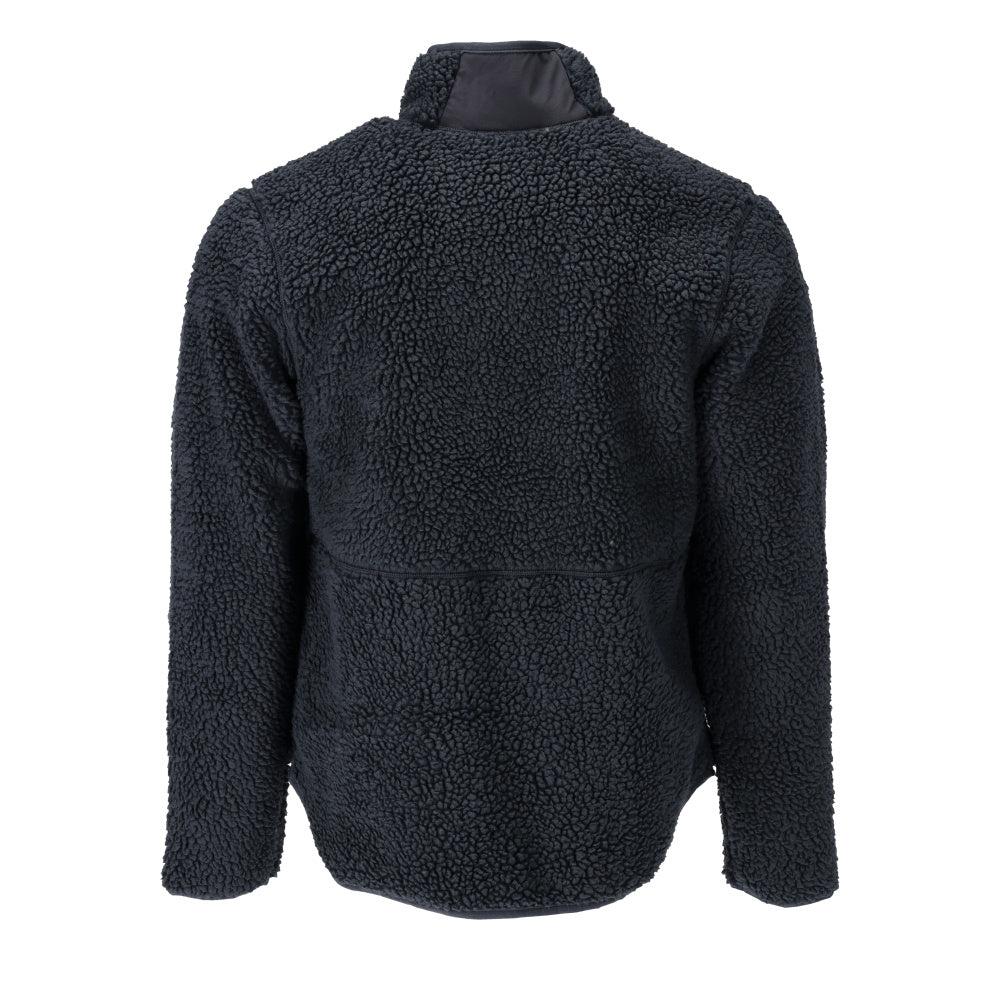 Γούνινο μπουφάν από ίνες με φερμουάρ Γούνινο τζάκετ από ίνες