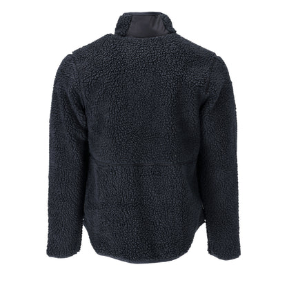 Γούνινο μπουφάν από ίνες με φερμουάρ Γούνινο τζάκετ από ίνες