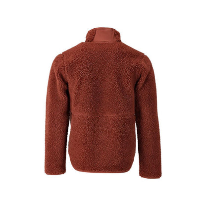 Γούνινο μπουφάν από ίνες με φερμουάρ Γούνινο τζάκετ από ίνες